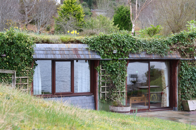 The front of Waterside Cottage