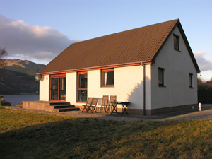 The exterior of the Seaside Cottage