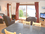 The sitting room of Seaside Cottage