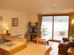 The sitting room in Waterside Cottage